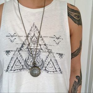 Vintage Brass Watch Locket